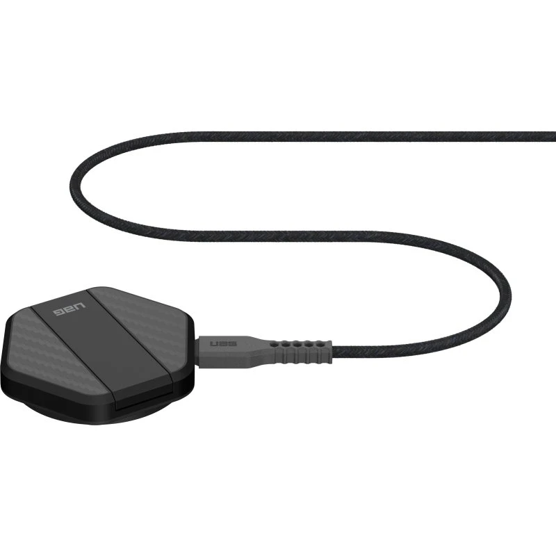 UAG Wireless Charger med Kick Stand, 15W, Sort Carbon