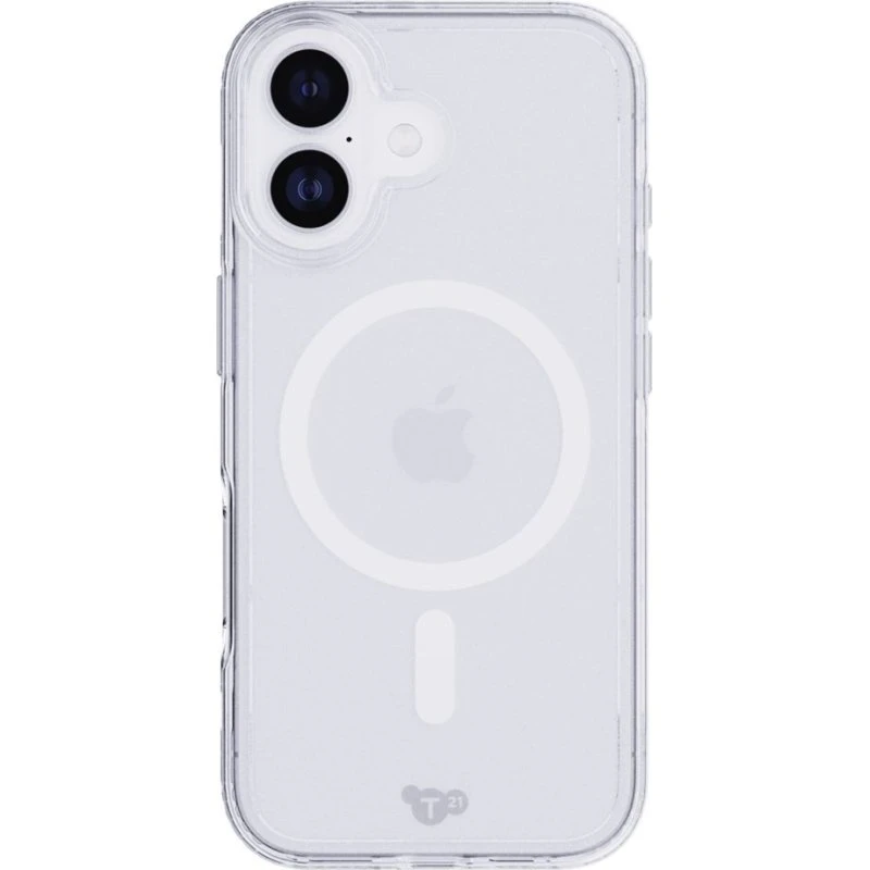 Tech21 Evo Clear MagSafe Cover til iPhone 17 - Transparent