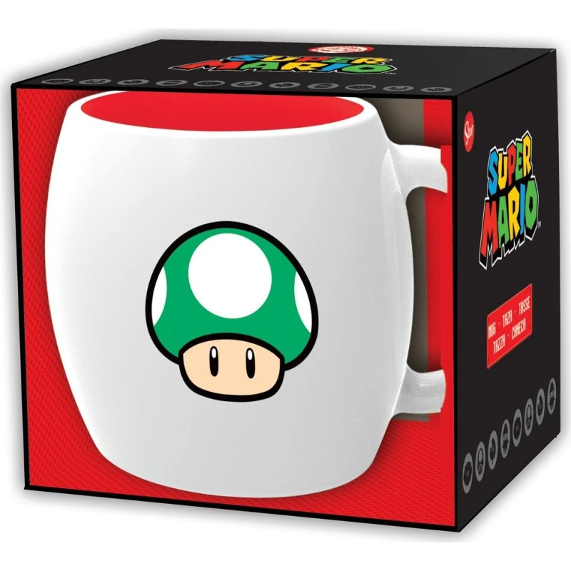 Super Mario 1 UP Keramikkrus 360ml