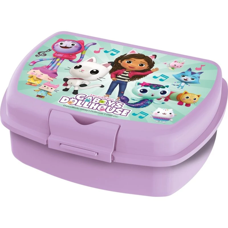 Euromic Gabby's Dollhouse Urban Madkasse, Lilla, 18x13x7 cm
