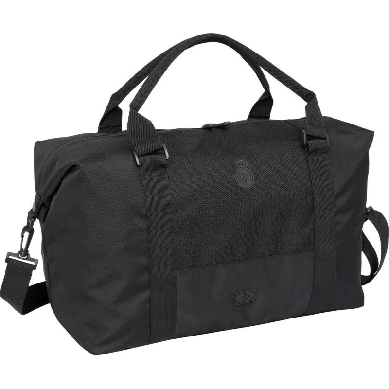 Real Madrid C.F. Premium Sportstaske, Sort, 50 x 29 x 22 cm