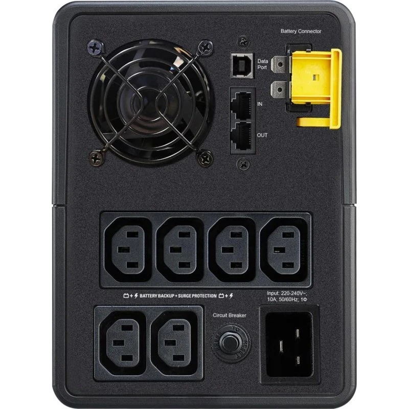 APC Back-UPS 2200VA 1200W, 6x IEC C13, AVR