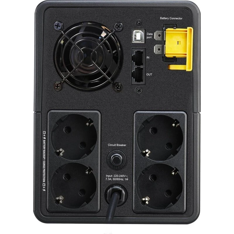 APC Back-UPS 1600VA 900W 4x Schuko, Line Interactive