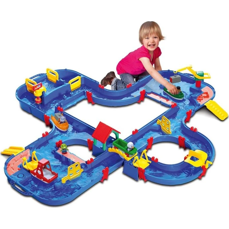 Aquaplay Play 'n' Go Vandbane Legesæt, 3+ år, 76 dele
