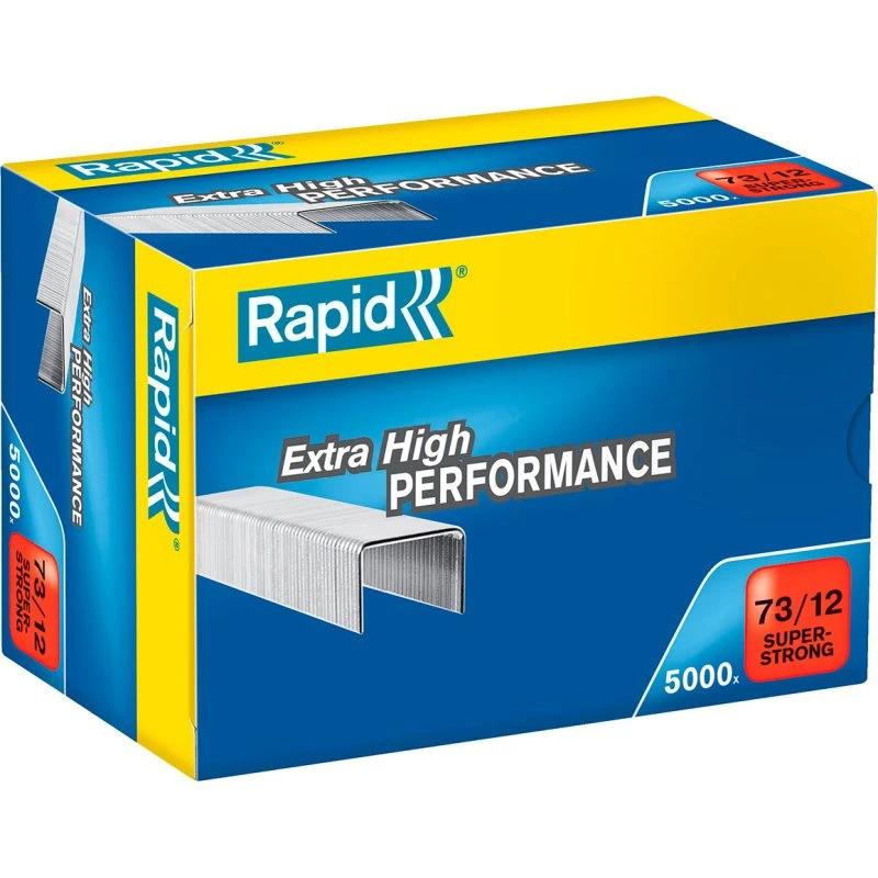 Rapid 73/12 Super Strong Hæfteklammer, 12 mm, 5000 stk