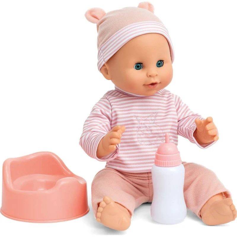 Magtoys Sara Eat Wet Doll 40cm med Potte og Sutteflaske