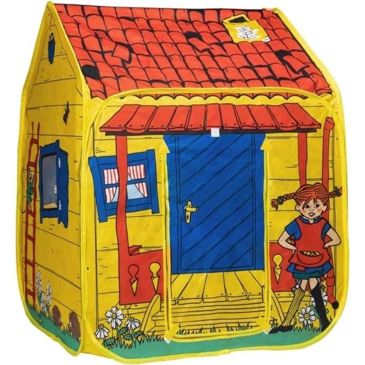 Pippi Langstrømpe Legetelt 97x97x108cm