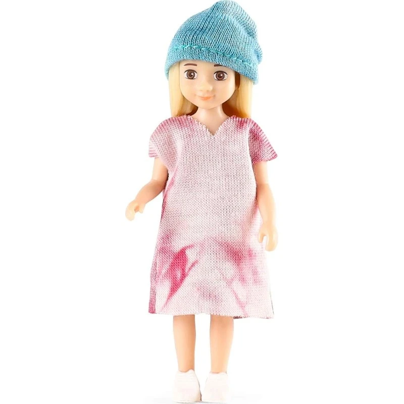 Lundby Dukkesæt 608088 med 3 frisurer og aftageligt tøj