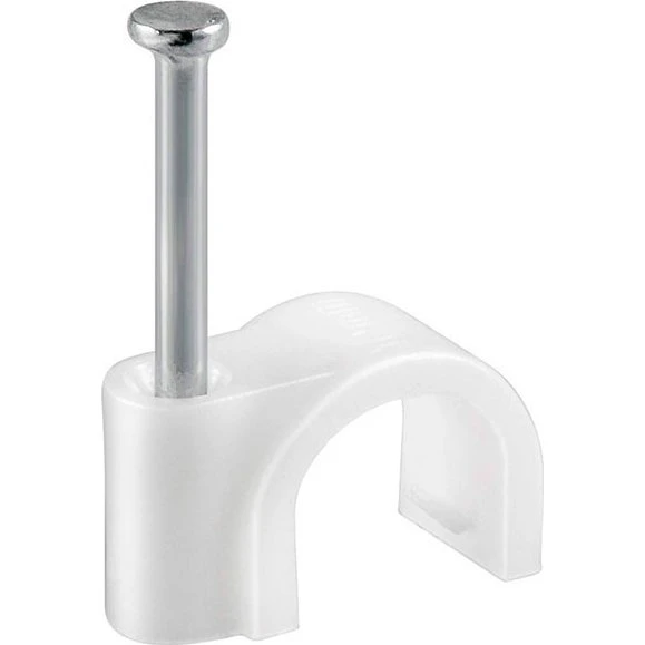 Thorsman CLIPS TC 3-5/20MM-100 N – Hvid Plastikklip med Nagel