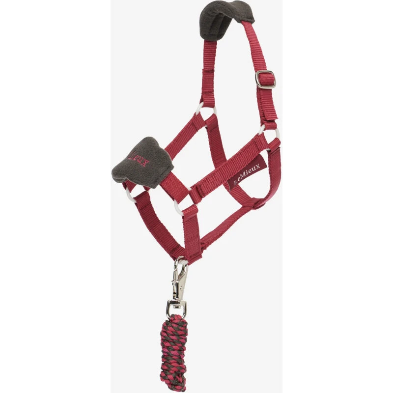 LeMieux Vogue kæphestegrime med træktov - Ember