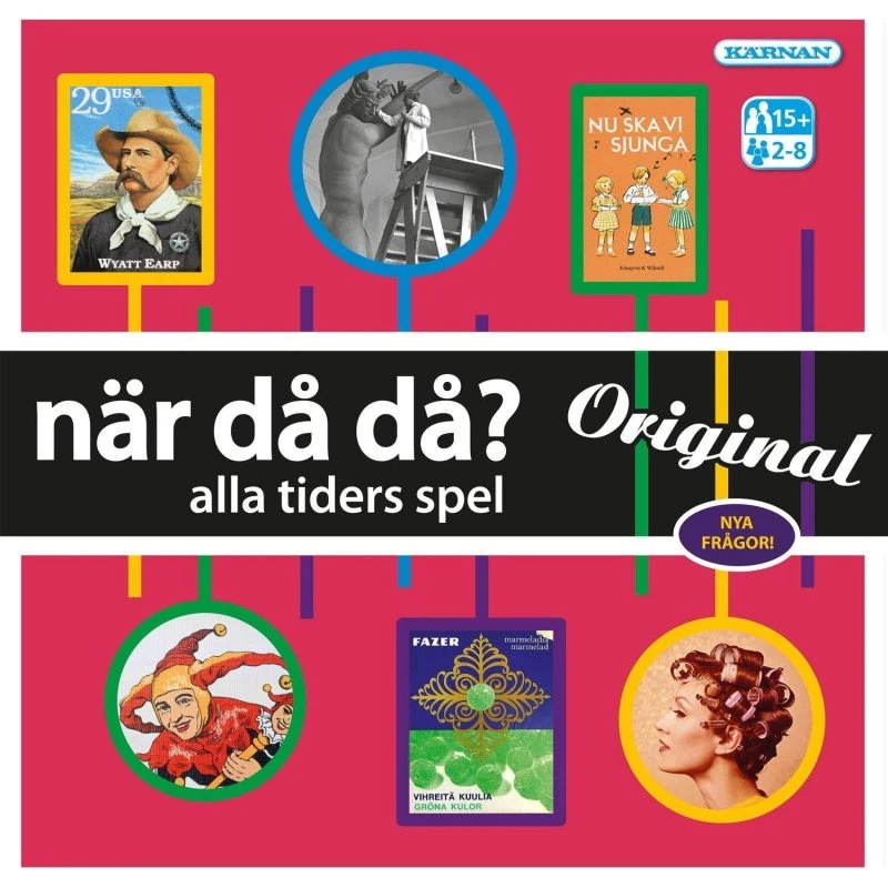 Hvornår så? Original – Spil med opdaterede spørgsmål for 2-8 spillere