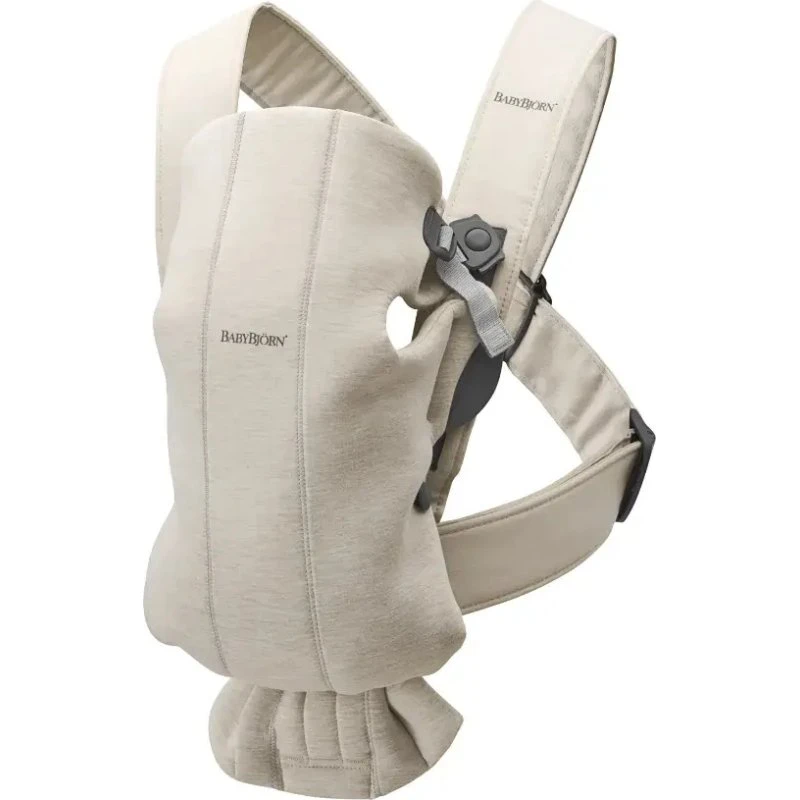BabyBjørn Bæresele Mini 3D-Jersey, Lys Beige