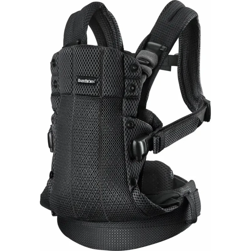 BabyBjörn Harmony 3D-Mesh Bæresele, Sort, op til 15 kg