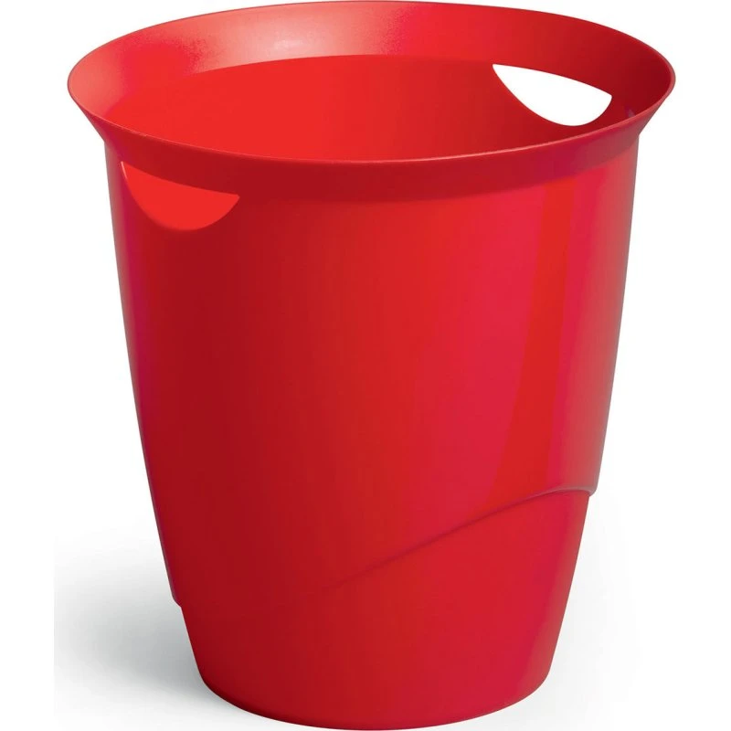 Durable TREND Papirkurv 16 liter Rød