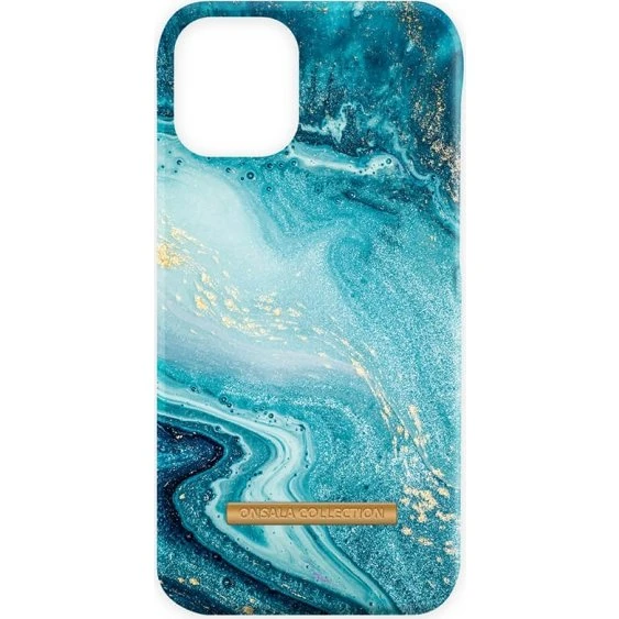 Onsala COLLECTION Soft Blue Sea Marble iPhone 13 Mini