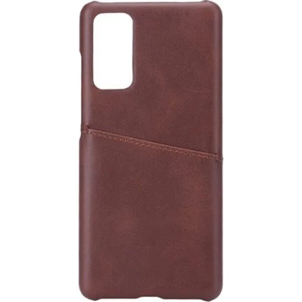 Onsala Mobilcover med Kortrum, Brun, Samsung S20FE 5G/4G
