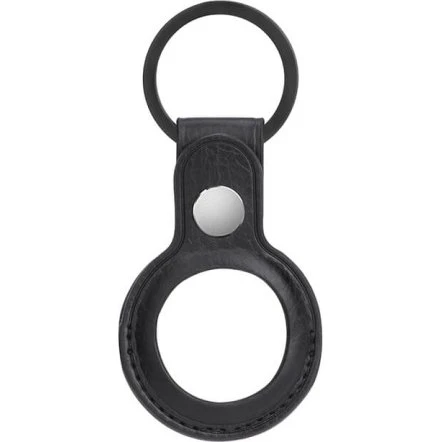 Onsala Airtag Holder med Nøglering, Sort