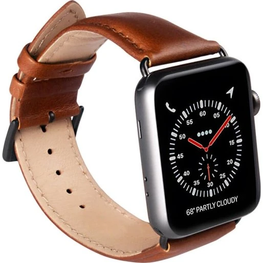 Buffalo Læderarmbånd Brun 38/40/41mm til Apple Watch