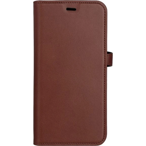 Buffalo 2-i-1 MagSeries Brun Læder Wallet til iPhone 15 Plus