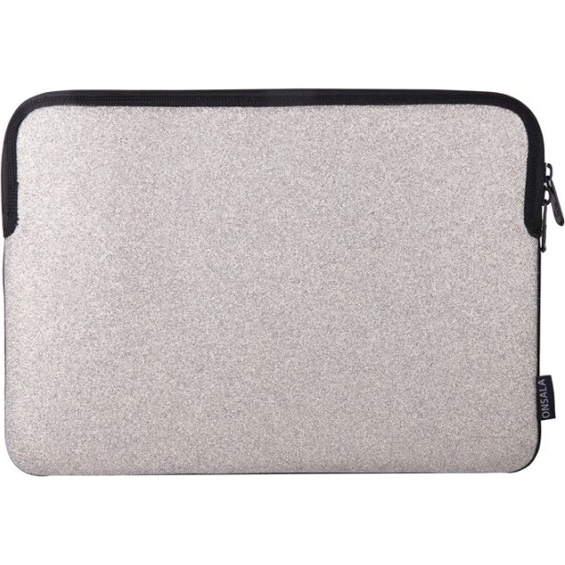 Onsala Glitter Laptop Sleeve 13/14" Sølv