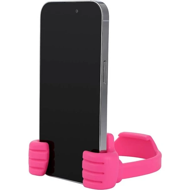 GEAR Mobilholder Pink – Kompakt & Håndfri Brug