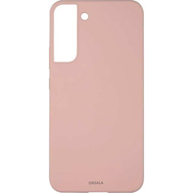 Onsala Silikone Cover Sand Pink til Samsung S22+