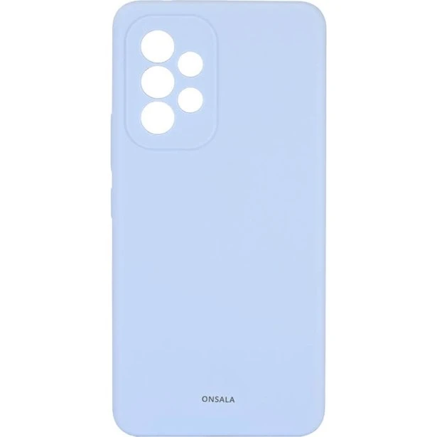 Onsala Silikone Mobilcover Light Blue til Samsung A53