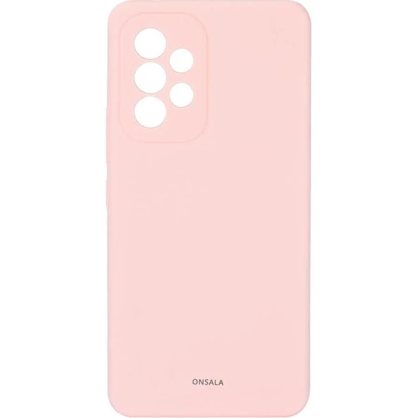 Onsala Silikone Mobilcover Chalk Pink til Samsung A53