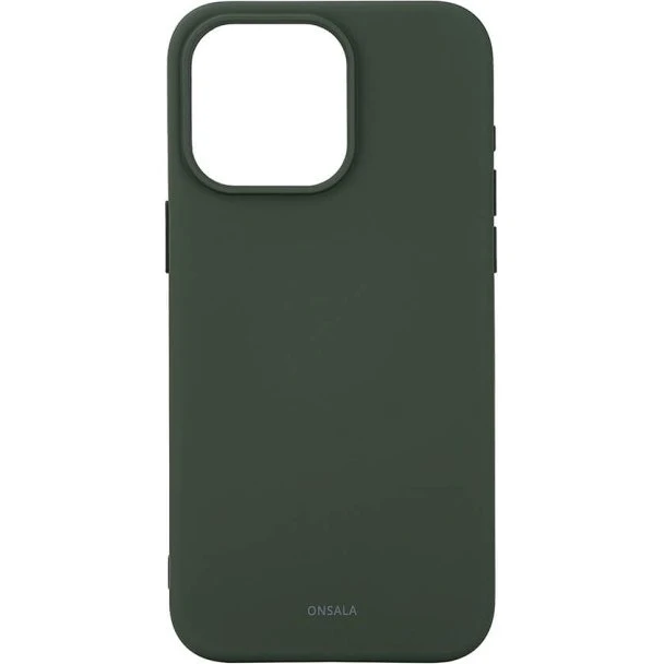 Onsala MagSeries Silikonefølelse Olivengrøn iPhone 15 Pro Max