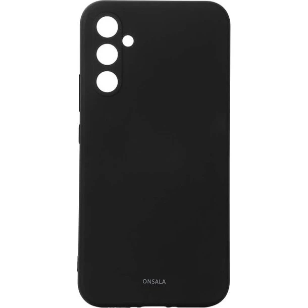 Onsala Cover Silikone Feel Black – Samsung A35 5G