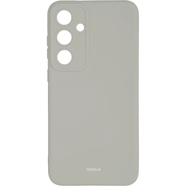 Onsala Silikonefølelse Beton Cover til Samsung S24 FE 5G