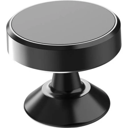 Gear Magnetisk Mobilholder Puck med Selvklæbende Tape, Sort