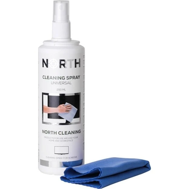 North Skærmrens 250ml med Microfiberklud