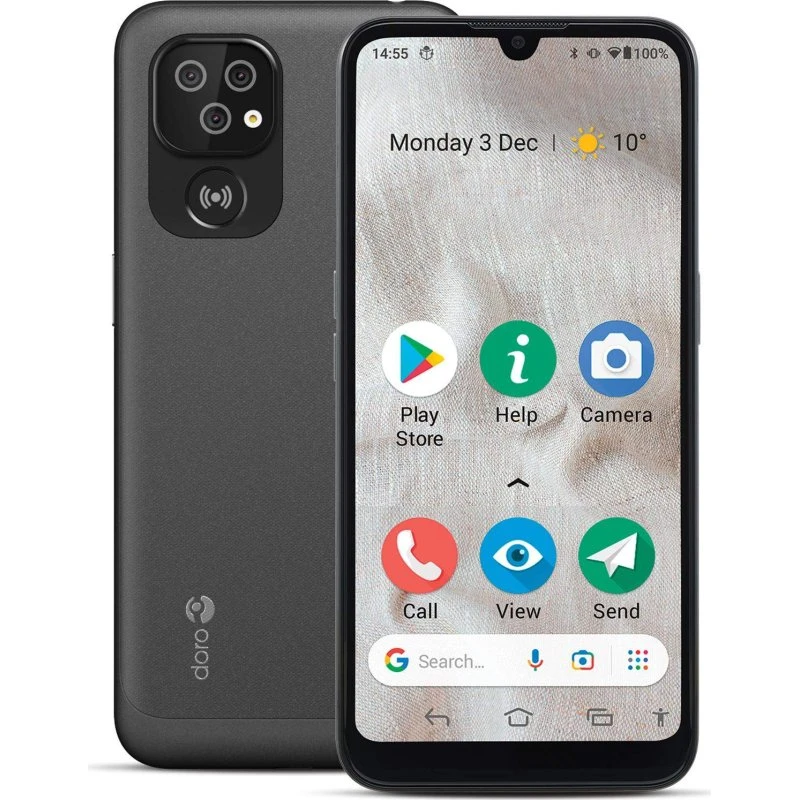 Doro 8110 4G Smartphone Grafitgrå
