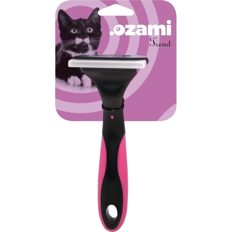 Ozami Medium Furminator – Langhåret Katte & Hunde (6,5 cm, 36 Tænder)
