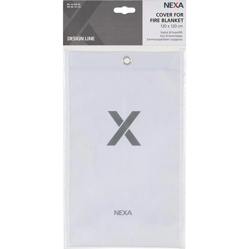 Nexa BAG-120 Hvid Etui til Brandtæppe 120x120 cm