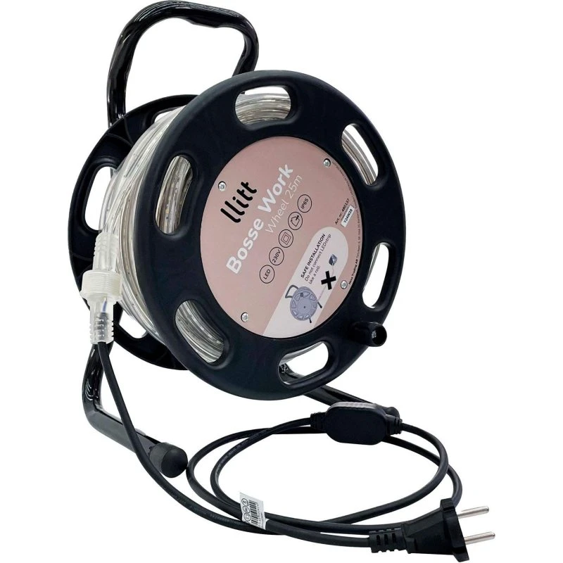Bosse Arbejdshjul Ledstrip 25m IP65 4000K 200W 20000lm