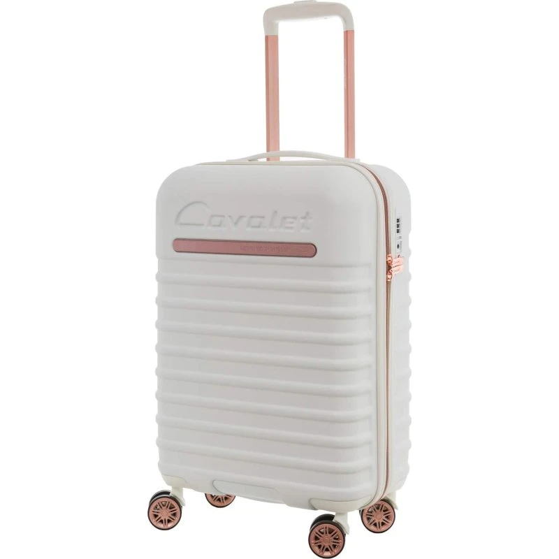 Cavalet Pasadena Kabinekuffert Hvid/Rosé 55x40x20 cm