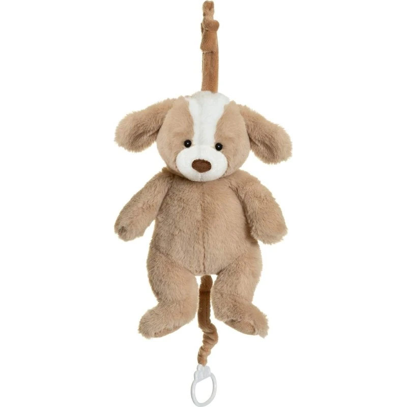 Teddykompaniet Ludde Musical Puppy, Brun, 27 cm