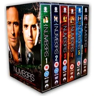 Numbers: Komplet Serie (31 DVD) - Matematik og krimi i én