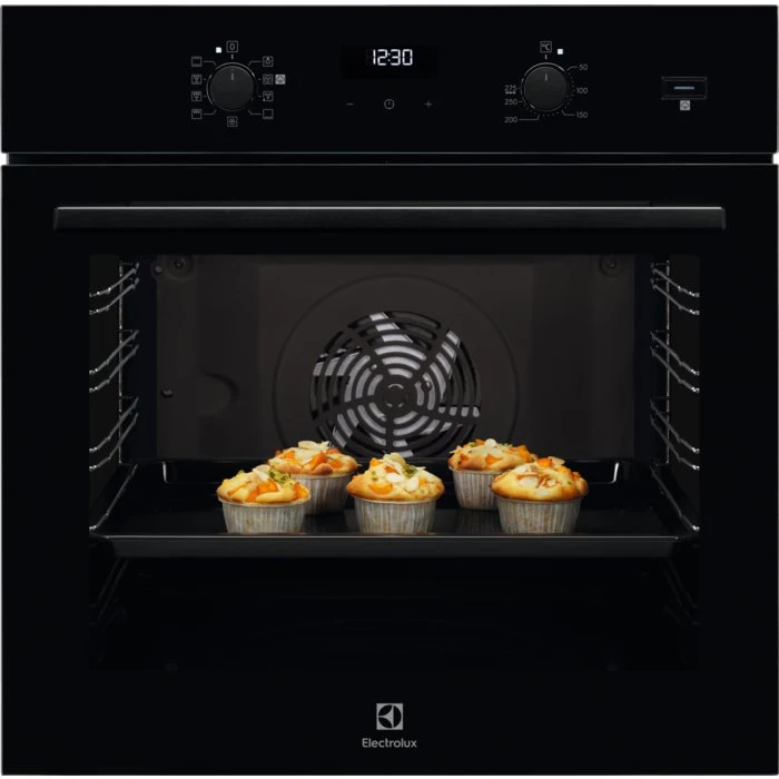 Electrolux EOD5C50Z Indbygget Elektrisk Ovn, Sort, 72 L