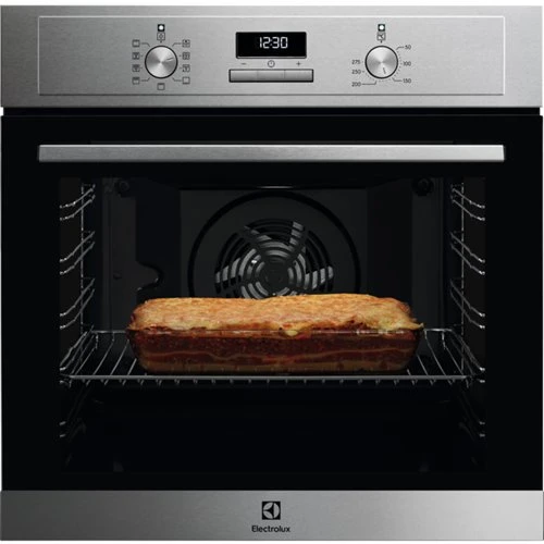 Electrolux EOF3H40X Indbygningsovn 72 l, Sort, Rustfrit stål