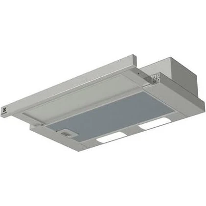 Electrolux LFP226S Teleskop-Emhætte, Sølv, 60 cm