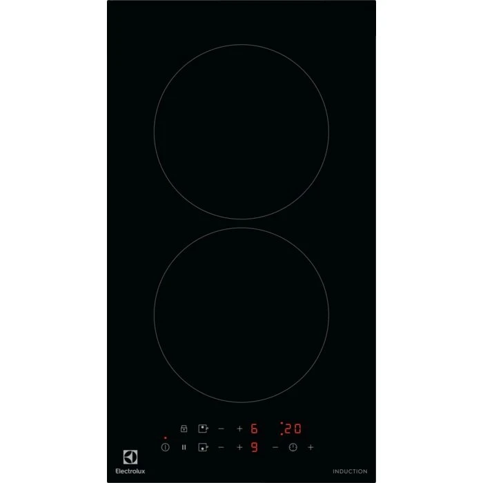 Electrolux LIT30231C 30 cm Induktionskogeplade, Sort, Indbygget