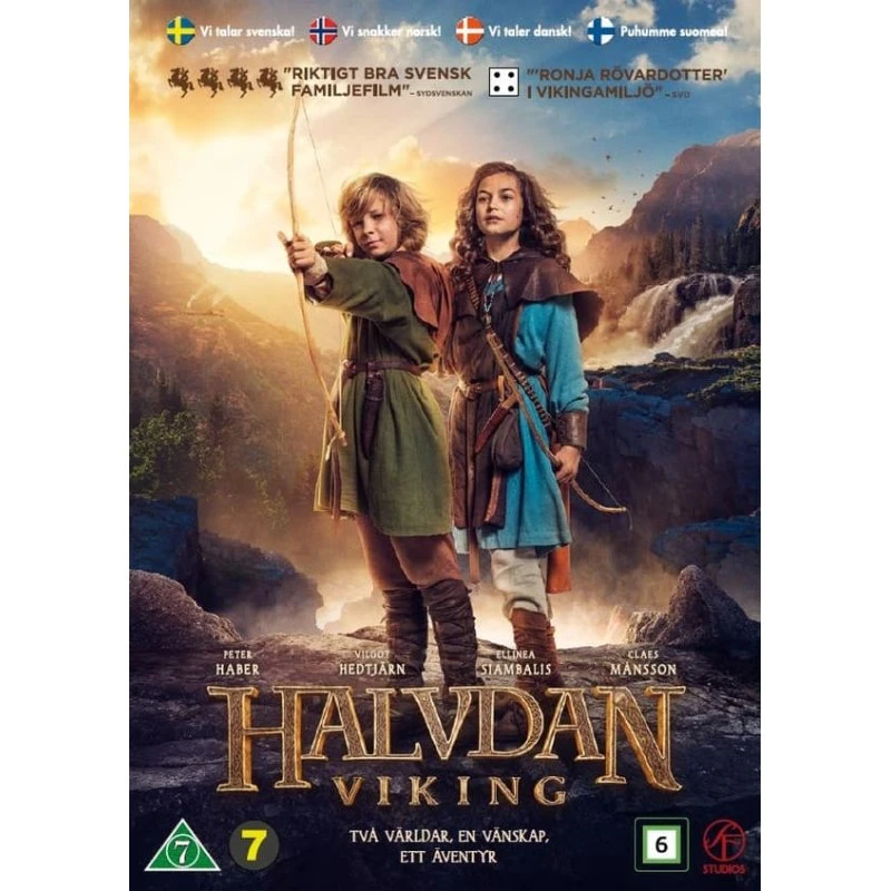 Halvdan Viking - Dansk tale - DVD