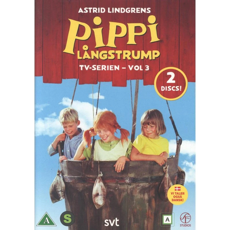 Pippi Langstrømpe - TV-serien Box 3 (2 DVD)