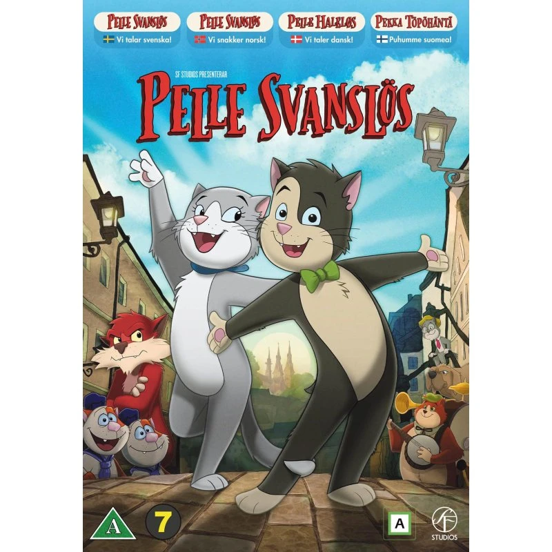 Pelle Haleløs - DVD - Dansk Tale