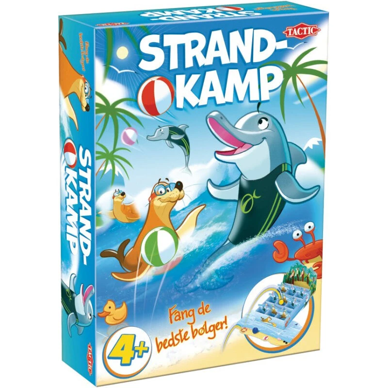 Tactic Strandkamp (Dolfinario) - Børnespil fra 4 år