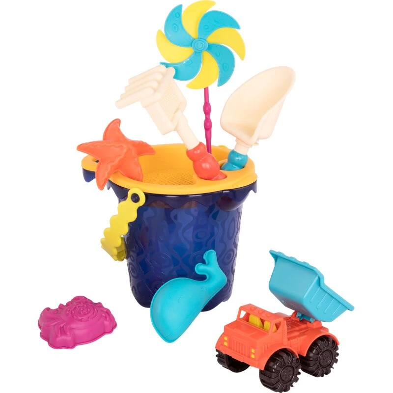 B. Toys Sands Ahoy spandsæt - Blå (8 dele)