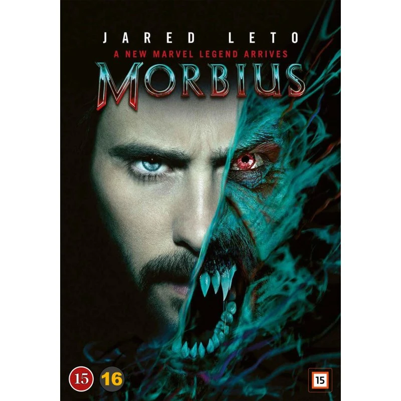 Morbius (DVD) - Jared Leto som den mystiske antihelt